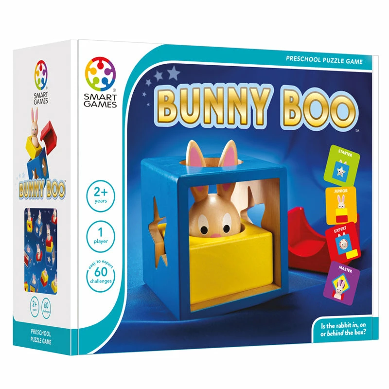 Bunny Boo Single Player Logic Puzzle Challenge Smart Games Bunny Boo Single Player Logic Puzzle Challenge -Le Toy Van Shop