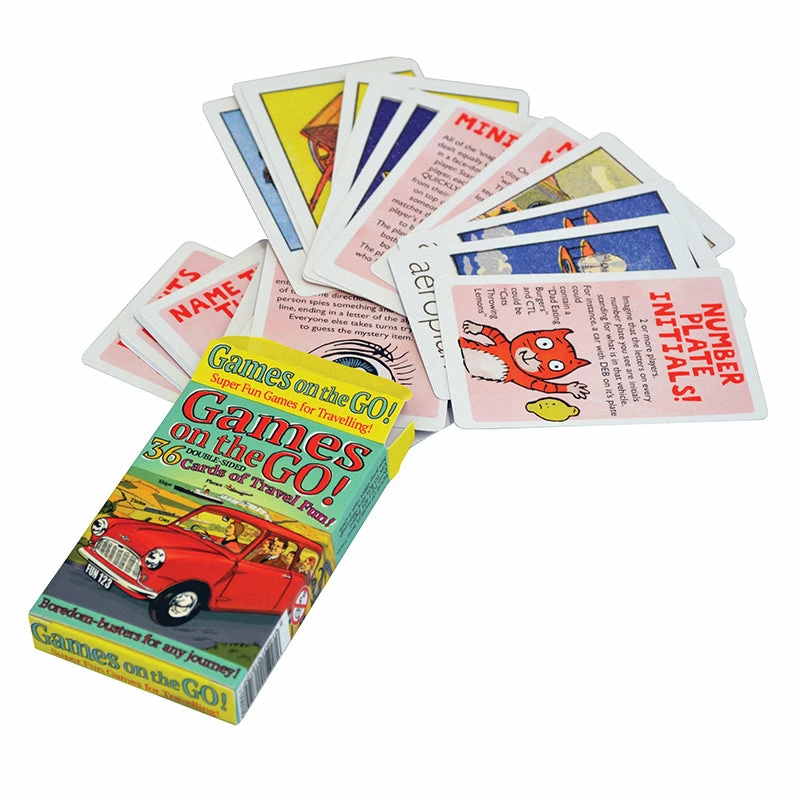 Games on The Go Travel Cards House Of Marbles Games On The Go Travel Cards -Le Toy Van Shop 306555 Games on the Go