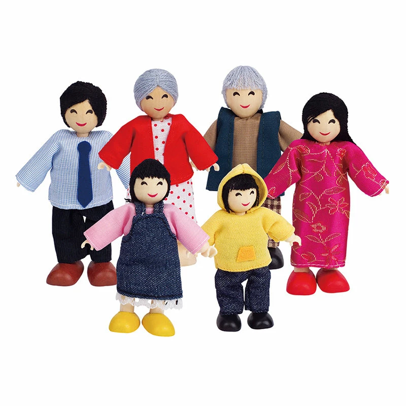 Hape Asian Doll Family 1 Hape Asian Doll Family