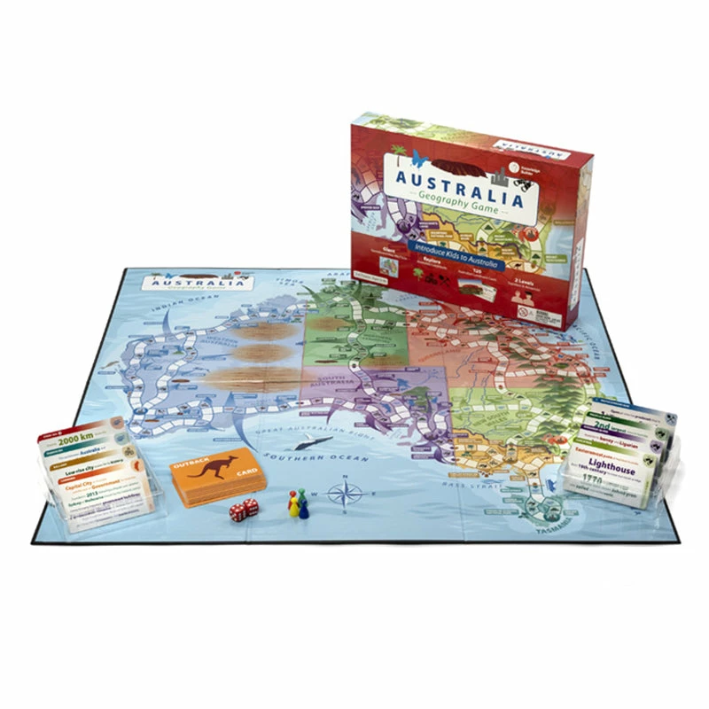 Australia Geography Game Knowledge Builder Australia Geography Game -Le Toy Van Shop Australia Geography Game