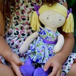 Bonikka Peggy Dames Soft Body Doll With Blonde Hair -Le Toy Van Shop DSL1212 6 800x800 crop center