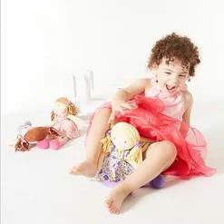 Bonikka Peggy Dames Soft Body Doll With Blonde Hair -Le Toy Van Shop DSL1212 7 800x800 crop center