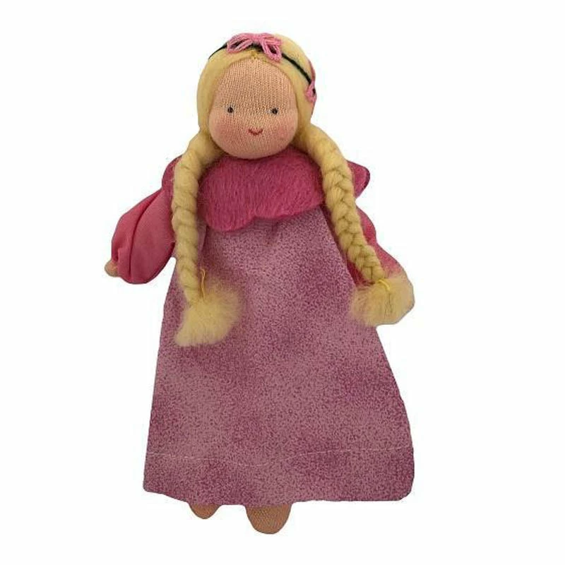 Small Pink Fairy Girl Waldorf Doll Evi Dolls Small Pink Fairy Girl Waldorf Doll -Le Toy Van Shop