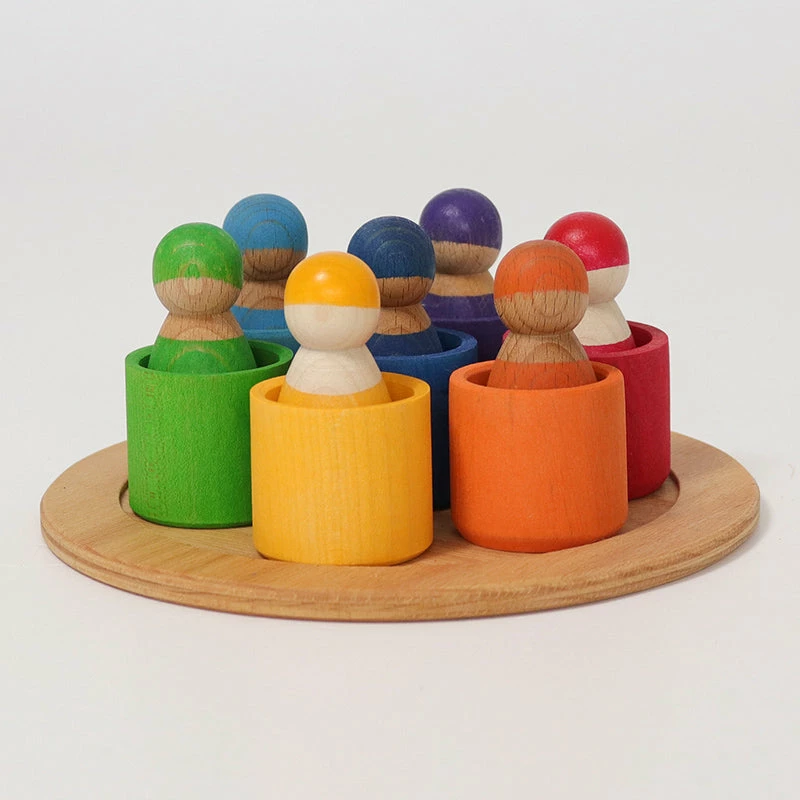 Grimm's 7 Rainbow Friends In 7 Bowls 1 Grimm's 7 Rainbow Friends In 7 Bowls