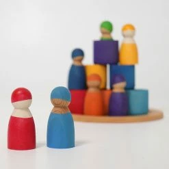 Grimm's 7 Rainbow Friends In 7 Bowls 9 Grimm's 7 Rainbow Friends In 7 Bowls -Le Toy Van Shop GRI10580 4 800x800 crop center