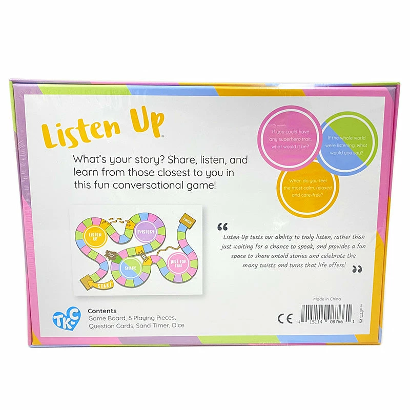 Other Brands Listen Up Conversational Board Game 3 Other Brands Listen Up Conversational Board Game - Image 3