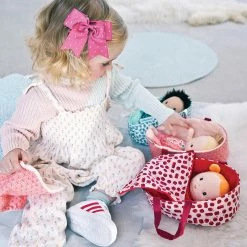 Lilliputiens Baby Agathe In Carry Basket 10 Lilliputiens Baby Agathe In Carry Basket -Le Toy Van Shop L83133 zoom3 800x800 crop center