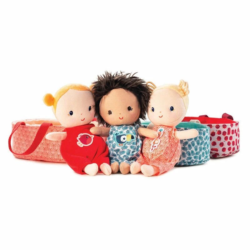 Lilliputiens Baby Agathe In Carry Basket 6 Lilliputiens Baby Agathe In Carry Basket - Image 6