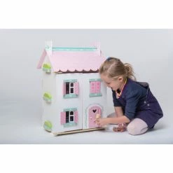 Le Toy Van Sweetheart Cottage With Furniture -Le Toy Van Shop LEH126 5 800x800 crop center