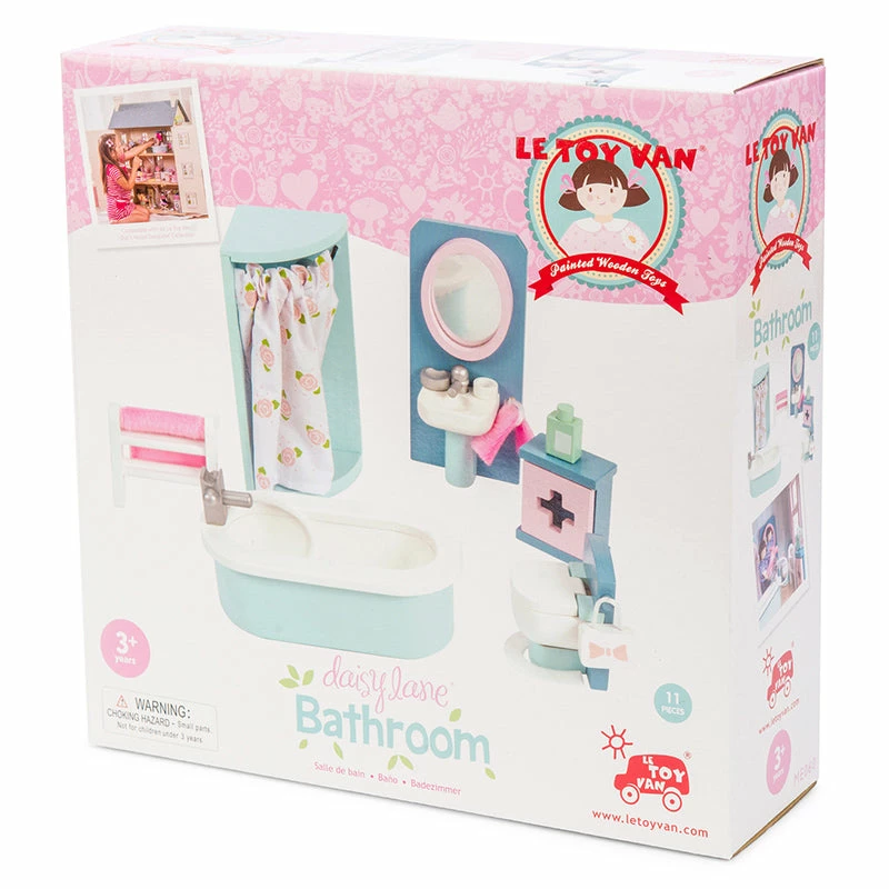 Le Toy Van Daisy Lane Doll House Bathroom 4 Le Toy Van Daisy Lane Doll House Bathroom - Image 4