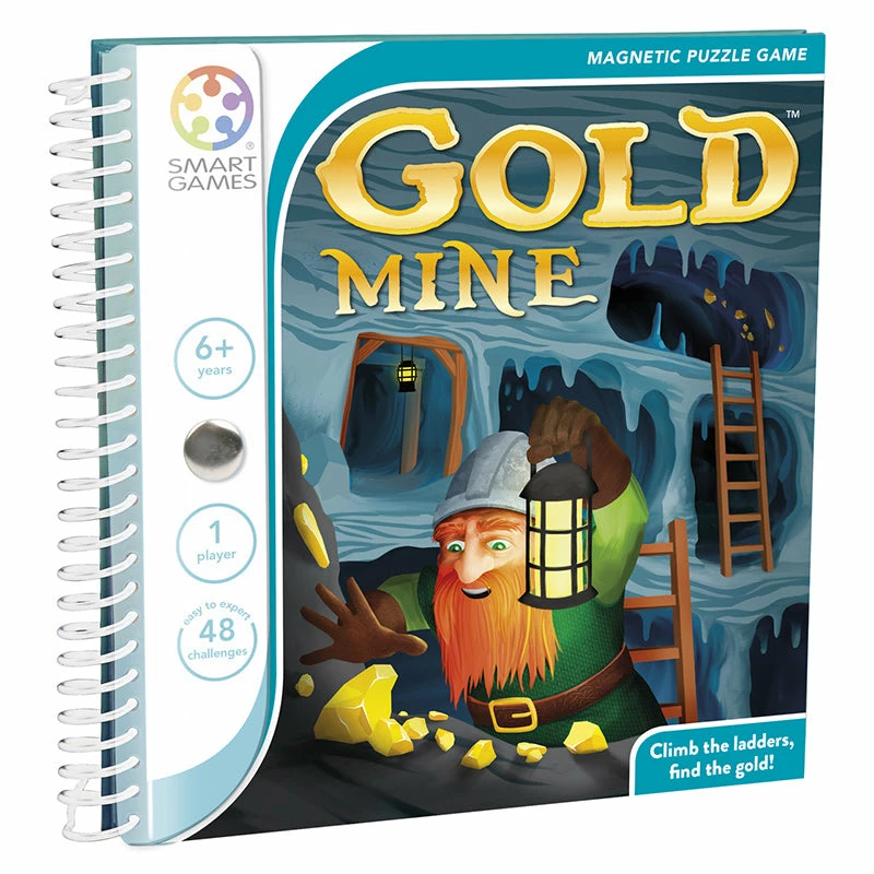 Gold Mine Magnetic Travel Game Smart Games Gold Mine Magnetic Travel Game -Le Toy Van Shop