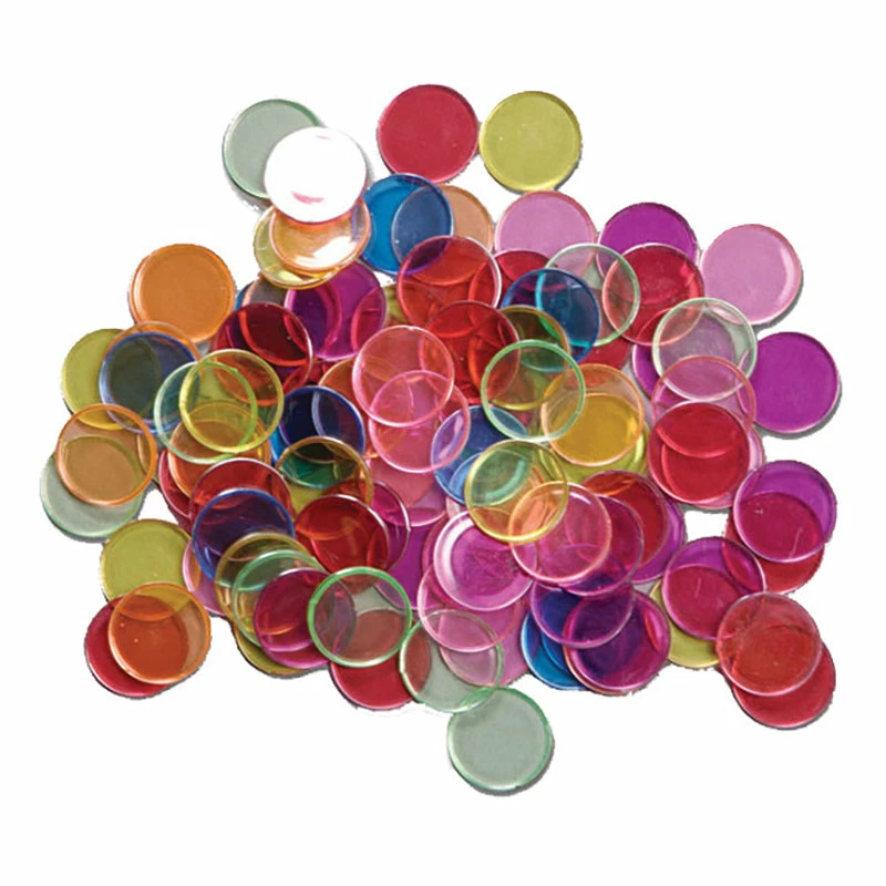 Popular Playthings Metal Rimmed Magnetic Chips 100pc Set 1 Popular Playthings Metal Rimmed Magnetic Chips 100pc Set