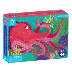 Mudpuppy Mini Puzzle Octopus 48pc