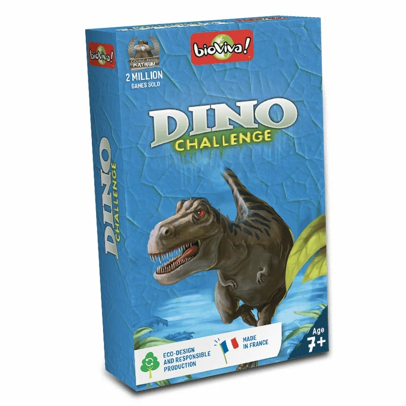Dinosaur Challenge Card Game Bioviva Dinosaur Challenge Card Game -Le Toy Van Shop Nature Challenge