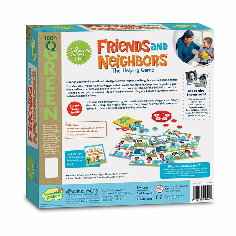 Peaceable Kingdom Friends & Neighbours Cooperative Game 2 Peaceable Kingdom Friends & Neighbours Cooperative Game - Image 2