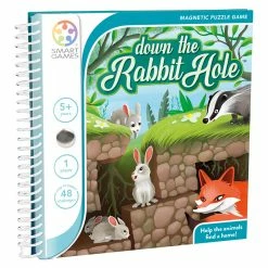 Smart Games Down The Rabbit Hole Magnetic Travel Game