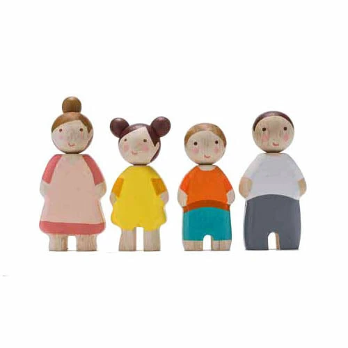Tender Leaf Toys Wooden Family Of Four 1 Tender Leaf Toys Wooden Family Of Four