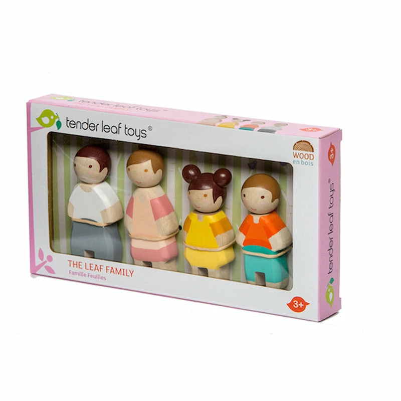 Tender Leaf Toys Wooden Family Of Four 4 Tender Leaf Toys Wooden Family Of Four - Image 4