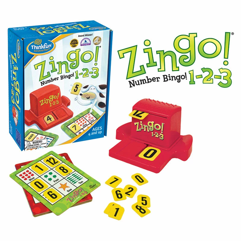 Zingo! 1-2-3 Game Thinkfun Zingo! 1-2-3 Game -Le Toy Van Shop