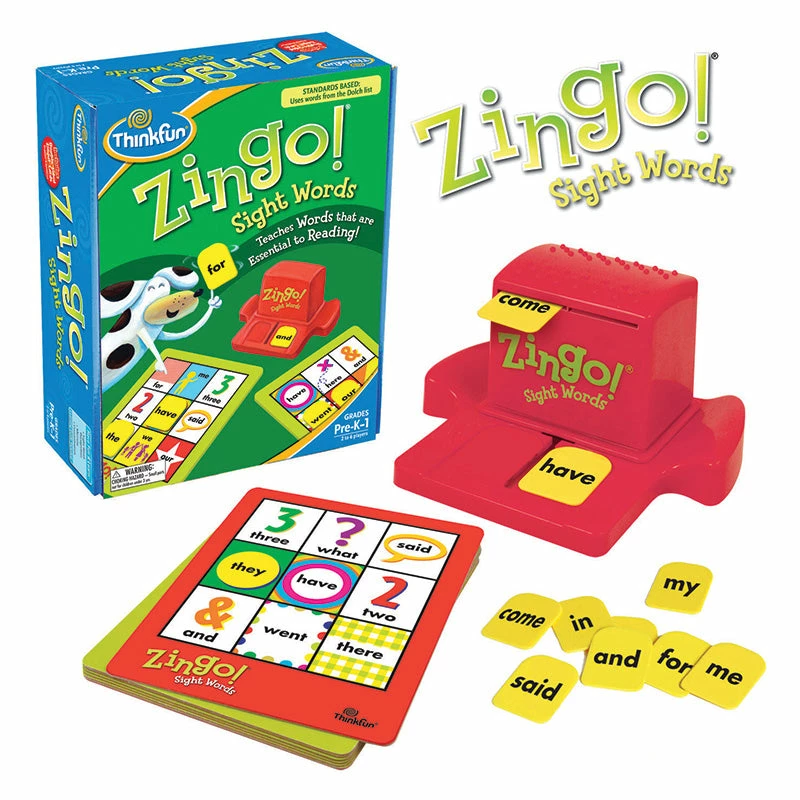 Zingo! Sight Words Game Thinkfun Zingo! Sight Words Game -Le Toy Van Shop