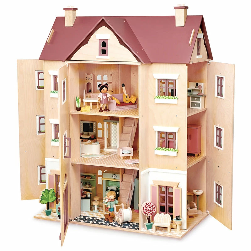 Tender Leaf Toys Fantail Hall Doll House 2 Tender Leaf Toys Fantail Hall Doll House - Image 2