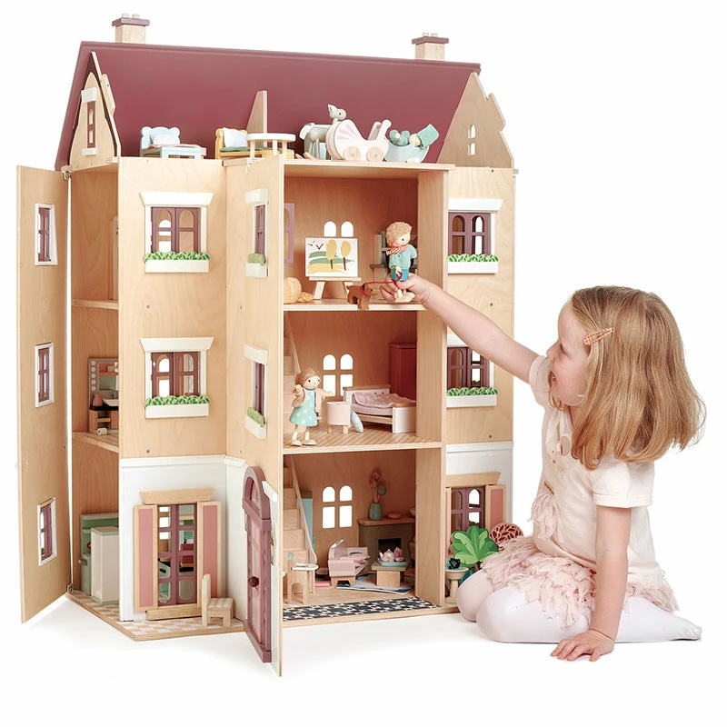 Tender Leaf Toys Fantail Hall Doll House 6 Tender Leaf Toys Fantail Hall Doll House - Image 6