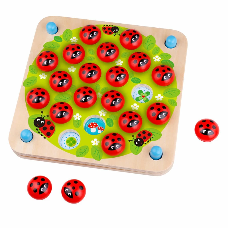 Ladybug Memory Game Tooky Toy Ladybug Memory Game -Le Toy Van Shop