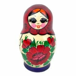 Russian Treasures Kirov Red Traditional Babushka Dolls Set 6pc -Le Toy Van Shop TraditionalRedHERO 800x800 crop center