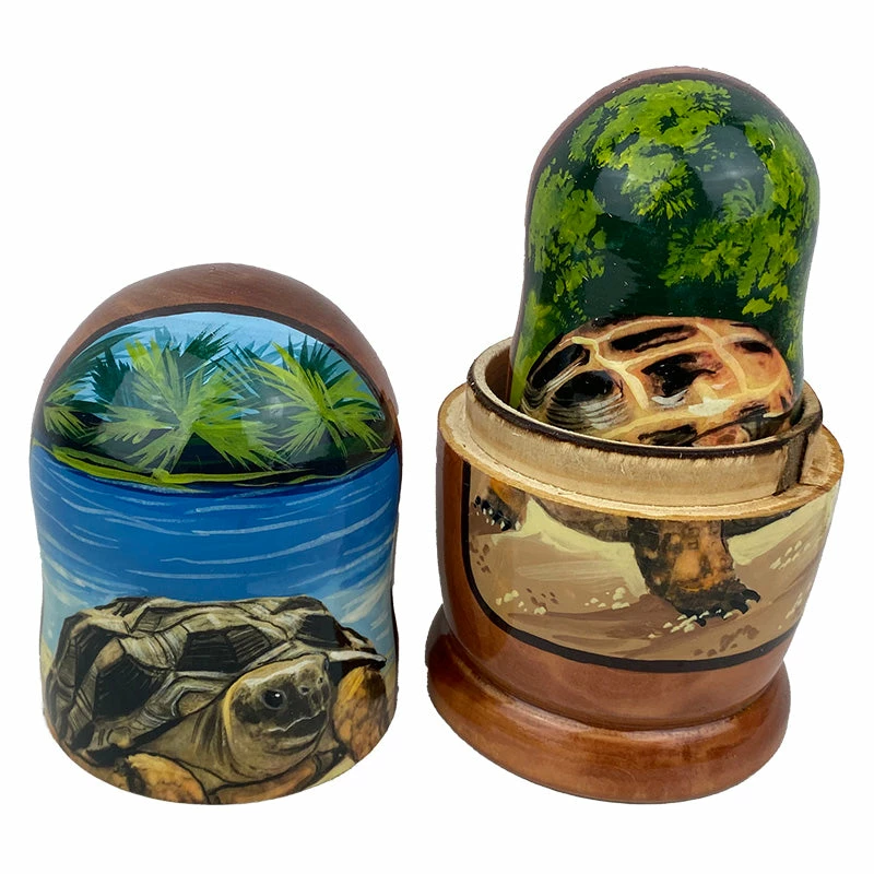 Turtle Nesting Dolls Set 5pc * Russian Treasures Turtle Nesting Dolls Set 5pc * -Le Toy Van Shop