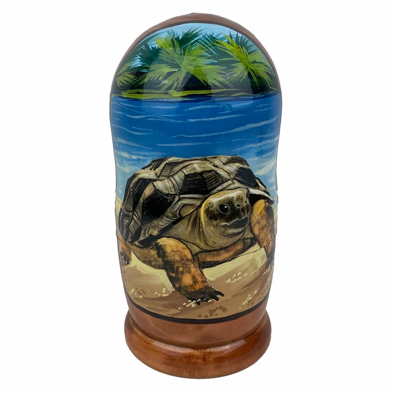 Turtle Nesting Dolls Set 5pc * Russian Treasures Turtle Nesting Dolls Set 5pc * -Le Toy Van Shop