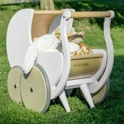 Kinderfeets Walker Pram - White -Le Toy Van Shop Walker Pram White 7 800x800 crop center