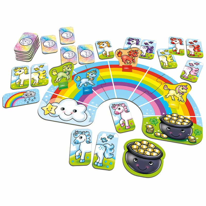 Orchard Toys Rainbow Unicorns Matching Game 2 Orchard Toys Rainbow Unicorns Matching Game - Image 2