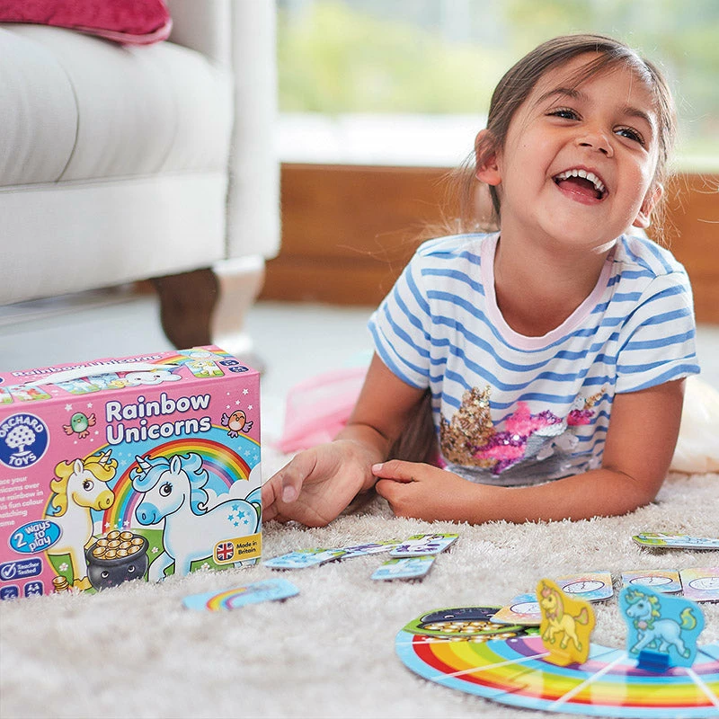 Orchard Toys Rainbow Unicorns Matching Game 6 Orchard Toys Rainbow Unicorns Matching Game - Image 6